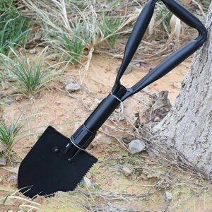 Многофункциональная военная лопата, тактическая Складная лопата в чехле