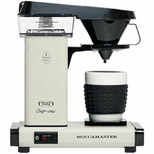 Moccamaster Cup-One, Маленькая кофемашина, Кофемашина с фильтром, Off-White, 300 мл