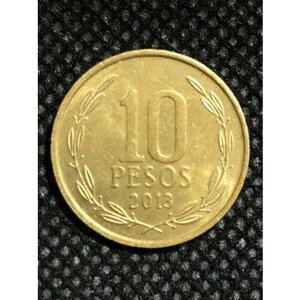 Монета 10 песо Чили 2013 год №2