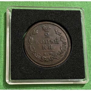 Монета 2 копейки 1813 года КМ-АМ UNC