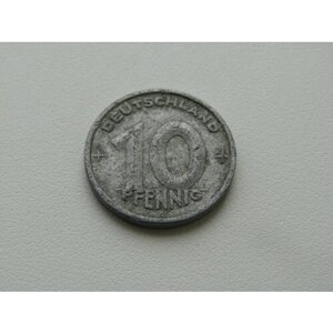 Монета. Германия. ГДР. 10 пфеннигов 1948
