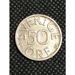 Монета швеция 50 эре 1978 год №2