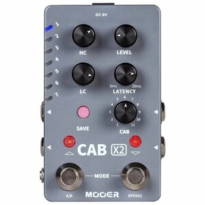 Mooer Cab X2 - Педаль эффектов эмулятор кабинетов