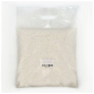 Мраморный песок "Рецепты Дедушки Никиты", отборный, белый, фр 0.5-1 мм, 5 кг