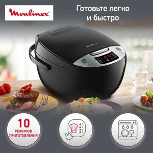 Мультиварка Moulinex MK611832, чeрный