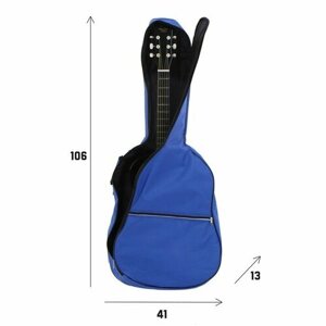 Music Life Чехол для гитары Music Life, 106х41х13 см, синий