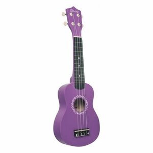Музыкальный инструмент TERRIS Гитара гавайская Укулеле сопрано JUS-10 VIO фиолетовый DNT-59112