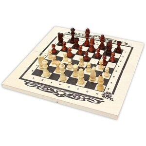 Набор 3 В 1 (Нарды, шашки, шахматы) 290*145 мм (Арт. ИН-8066 )