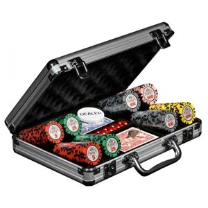 Набор для покера для покера Partida Black Crown, 200 фишек
