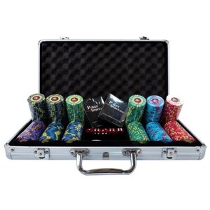 Набор для покера для покера Partida EPT Ceramic, 300 фишек