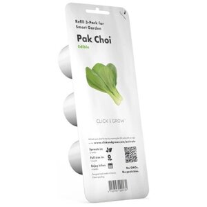 Набор картриджей для умного сада Click and Grow Refill 3-Pack Капуста Пак Чой (Pak Choi)