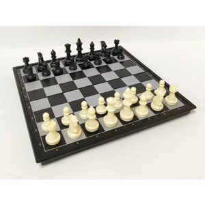 Набор магнитные шахматы, нарды, шашки, размер доски 32 х 32 см