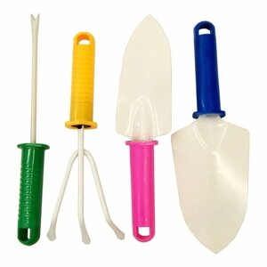 Набор малого садового ручного инструмента с пластиковыми рукоятками