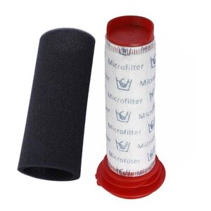 Набор моющих фильтров (нера фильтр и поролоновый чехол) для пылесоса Bosch BBH625W60/01 Athlet 25.2V