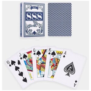 Набор пластиковых карт для игры в покер Карты игральные колода 54 штуки