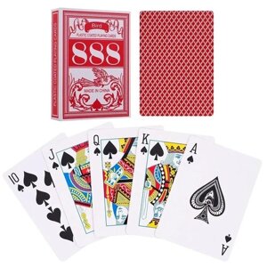 Набор пластиковых карт для игры в покер Карты игральные колода 54 штуки