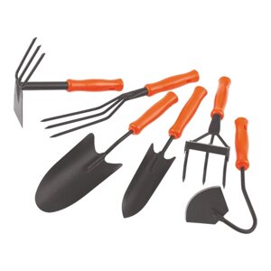 Набор садового инструмента PALISAD пластиковые рукоятки, 6 предметов 629127