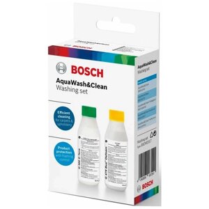 Набор средств AquaWash&Clean для моющих пылесосов Bosch: шампунь G500 + пеногаситель G478 D 00312086 BBZWDSET