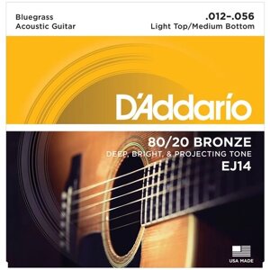 Набор струн D'Addario EJ14, 1 уп.