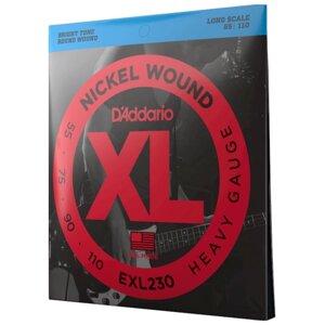 Набор струн D'Addario EXL230, 1 уп.
