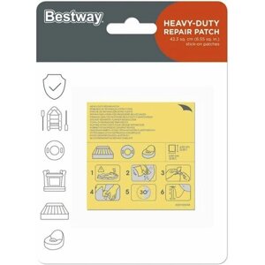 Набор заплаток Bestway для ремонта бассейна 10шт х3шт