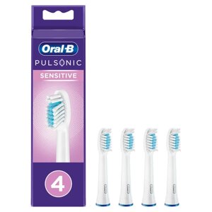 Насадка для зубной щетки Braun Oral-B Pulsonic Sensitive (4шт) Белый