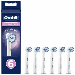 Насадка Oral-B Sensitive Clean для электрической щетки, 6 шт.