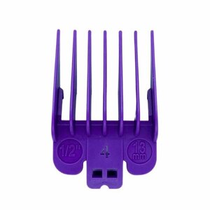 Насадка пластиковая DiBiDi 13 мм для машинок Wahl, BaByliss Pro, JRL (Фиолетовый)