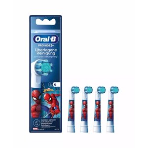 Насадки для зубных щеток детские Oral-B Stages Power EB10 Marvel Spider-Man, 4 шт.