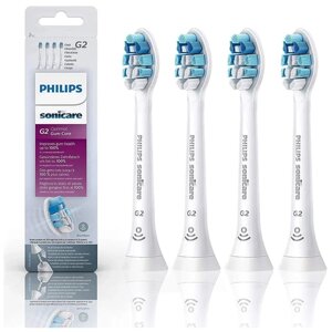Насадки для зубных щеток совместимы с Philips Sonicare G2, 4 шт