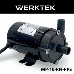 Насос Werktek центробежный с магнитной муфтой высокотемпературный MP-10RN-PPS (полифениленсульфид)