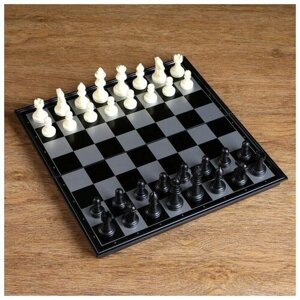 Настольная игра 3 в 1 'Классика'шахматы, шашки, нарды, магнитная доска 32 х 32 см