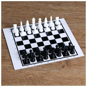 Настольная игра 3 в 1 "Надо думать"шашки, шахматы, нарды, поле 21 х 19 см