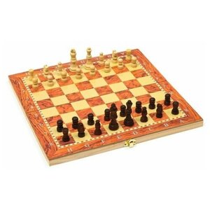 Настольная игра 3 в 1 'Падук'нарды, шахматы, шашки, 34 х 34 см