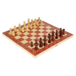 Настольная игра 3-в-1 (шашки, шахматы, нарды), B1530346