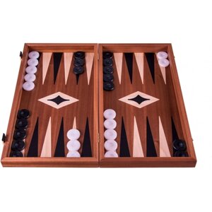 Настольная игра набор 3 в 1: Шахматы шашки нарды 30х17 см красное дерево TS3M