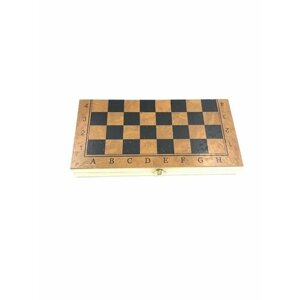 Настольная Классика "Шашки-Шахматы-Нарды" 3 в 1 Размер 1