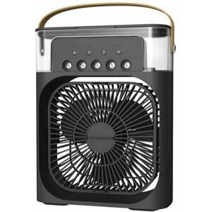 Настольный вентилятор\увлажнитель\мини кондиционер MINI COOLING FAN, черный