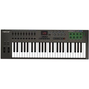 NEKTAR Impact LX 49+USB MIDI клавиатура, 49 клавиш, совместимо с Mac/ PC/ iPad/ ПО Bitwig 8-Track