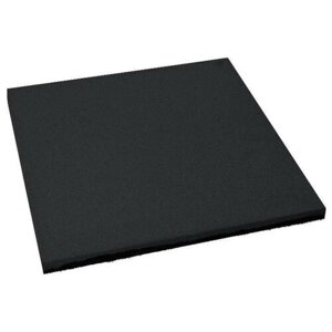 Newmix Резиновая плитка Квадрат 40 мм песок (Ячейки) черная