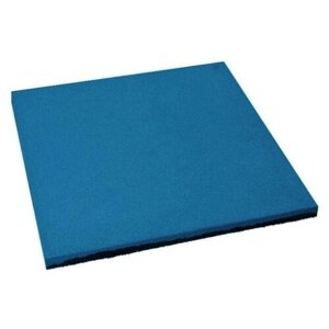 Newmix Резиновая плитка Квадрат 40 мм песок (Ячейки) синяя