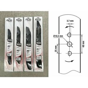 Нож для газонокосилки 51 см ECO (в блистере; для LG-733, LG-734, LG-735) (LG-X2007)