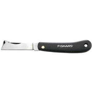 Нож садовый FISKARS K60, черный