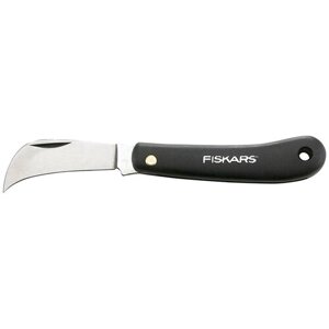Нож садовый FISKARS K62, черный