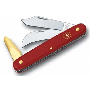 Нож складной Victorinox Ecoline 3.9116 прививочный 100мм 3 функции красный