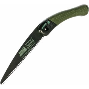 Ножовка садовая BAHCO 396-LAP, зеленый/черный