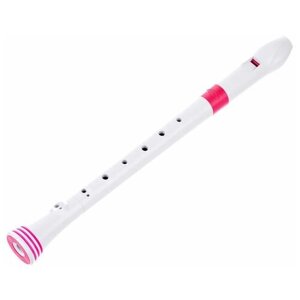 NUVO Recorder White/Pink блок-флейта сопрано, строй - С, барочная система, материал - АБС пластик, цвет - белый/розовый, чехол