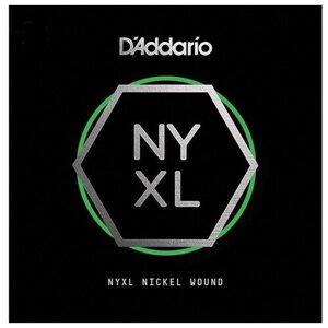 NYNW022 NYXL Отдельная струна для электрогитары, никелированная, 022, D'Addario