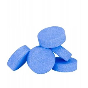 Очиститель антибактериальный для колодцев, для бассейнов быстрый стабилизированный хлор MINITAB SHOCK 5 таблеток по 20 гр