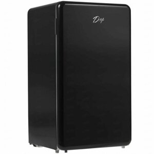 Однодверный мини холодильник компактный (гарантия целости! черный, GoodsMart, 1 шт.